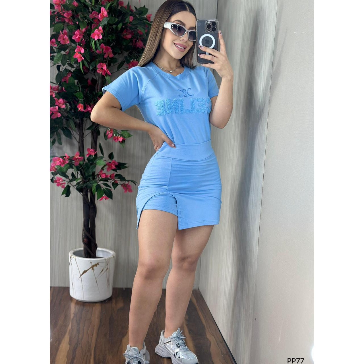 Conjunto saya short s/m