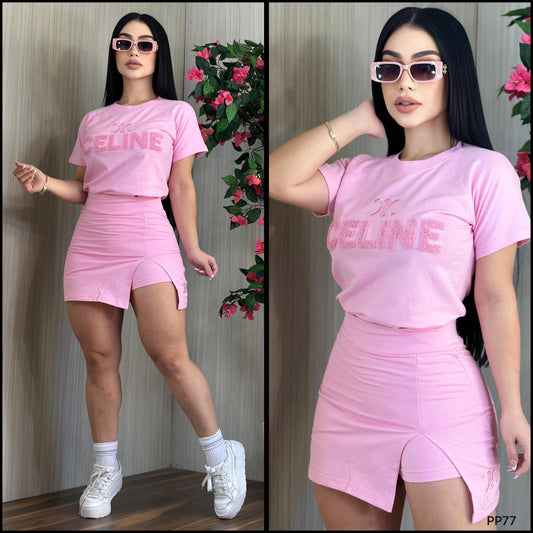 Conjunto saya short s/m