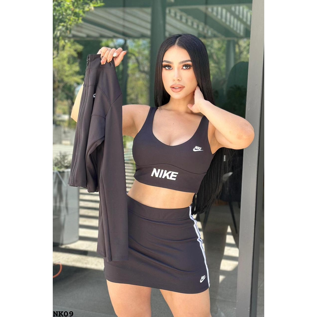 Conjunto trio saya short s/m