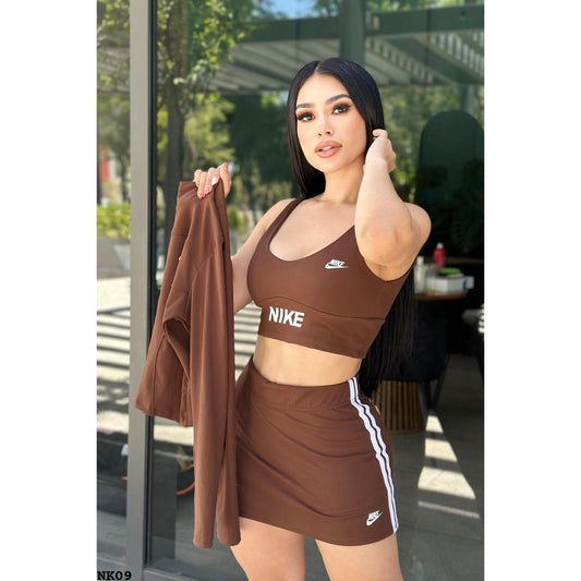 Conjunto trio saya short s/m