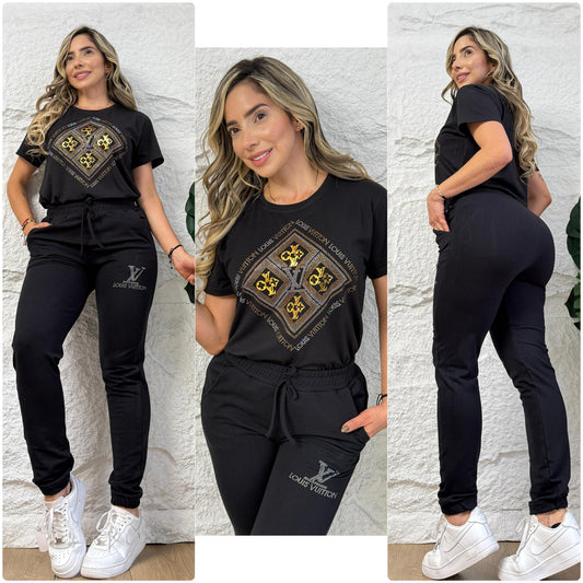 set  pedrería talla s/m