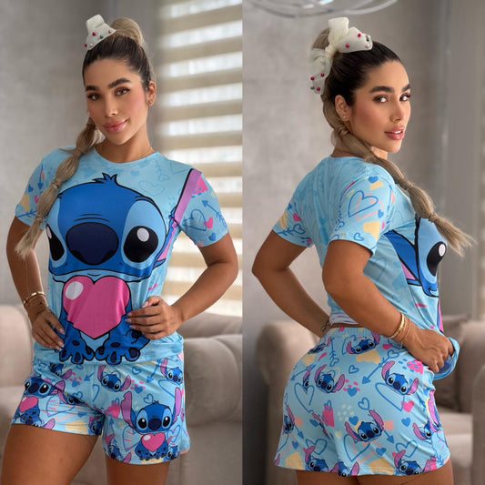 Pijama short talla única