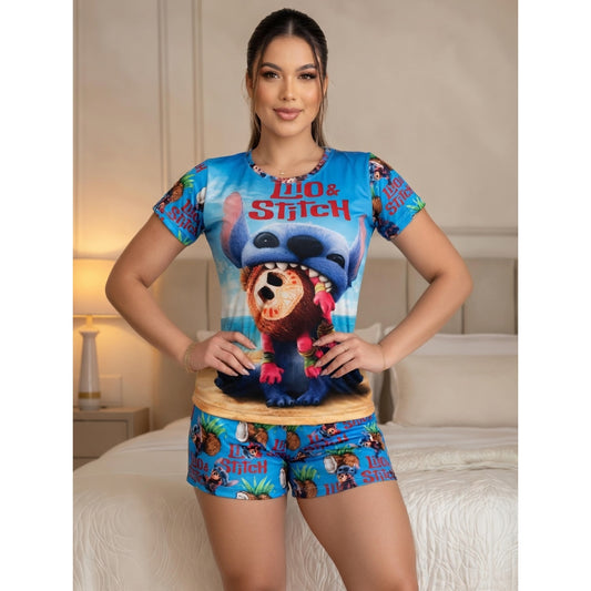 Pijama short talla única