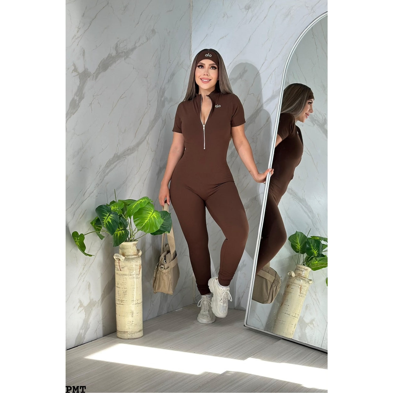 Enterizo  con cinta talla única sirve S-M-L