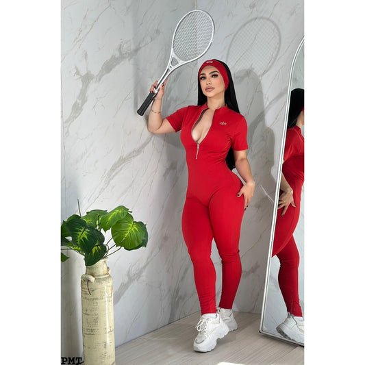 Enterizo  con cinta talla única sirve S-M-L