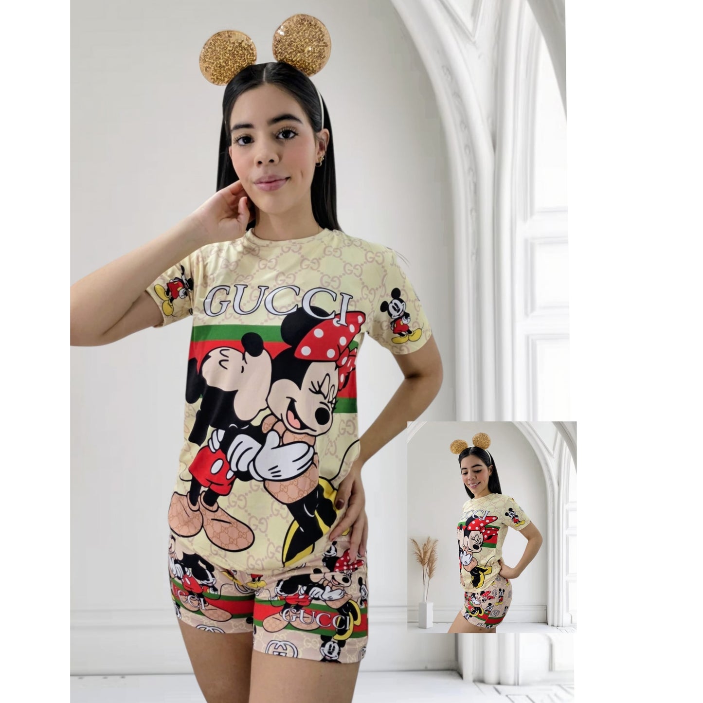 Pijama short talla única