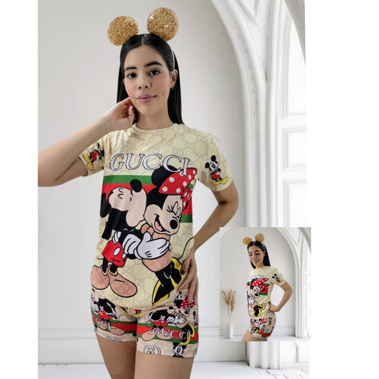 Pijama short talla única