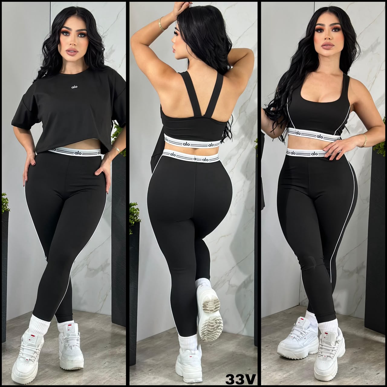 sets trio talla unica sirve S-M-L