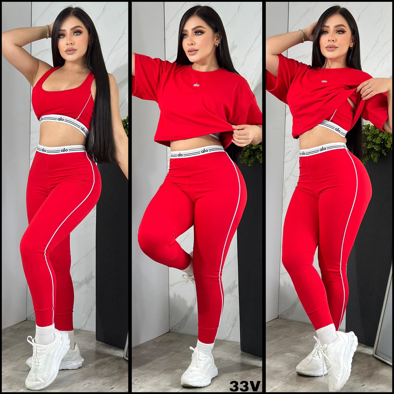 sets trio talla unica sirve S-M-L