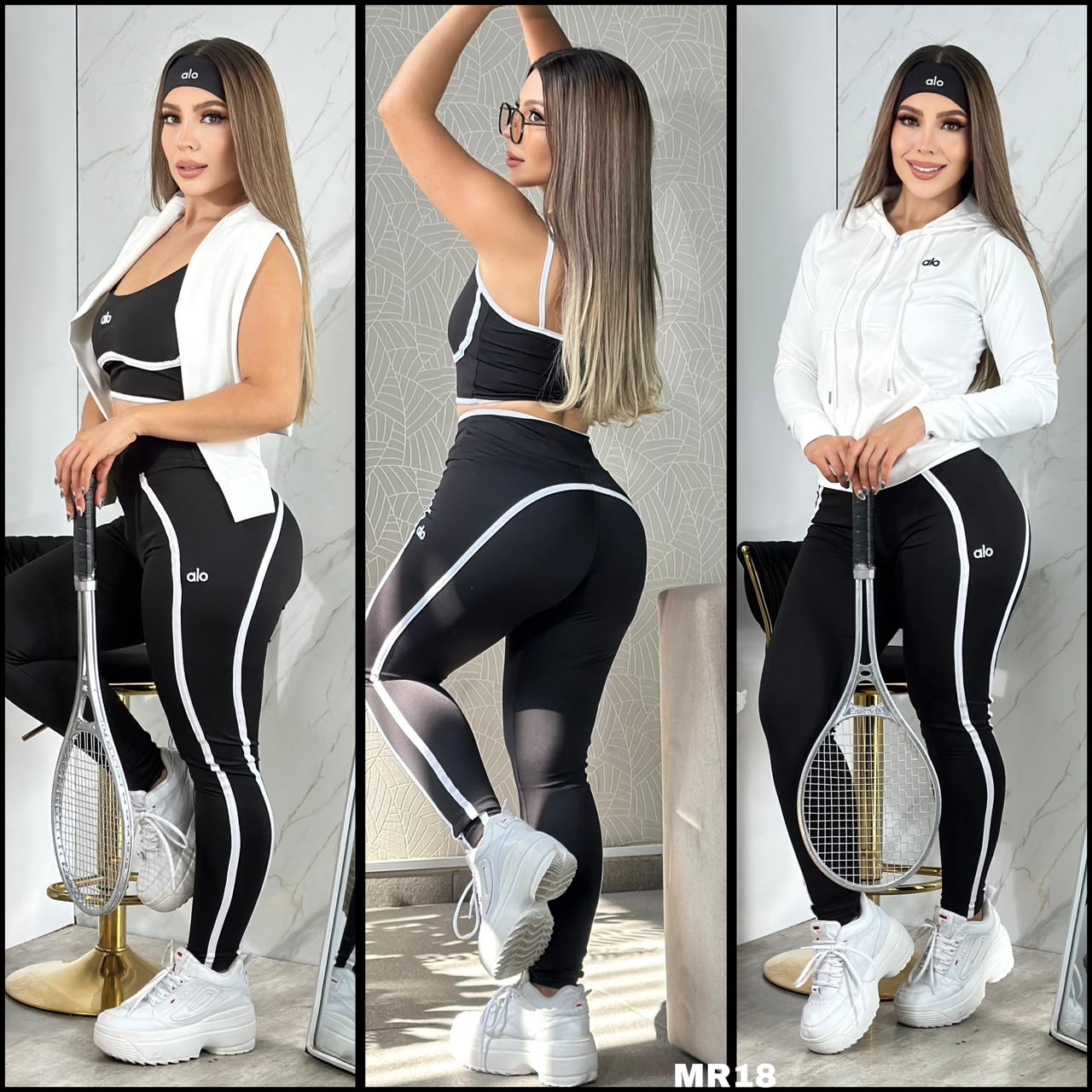 sets trio talla unica sirve S-M