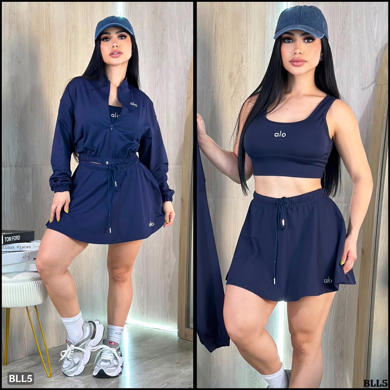 Sets trio de saya com medias  sirve  S/M