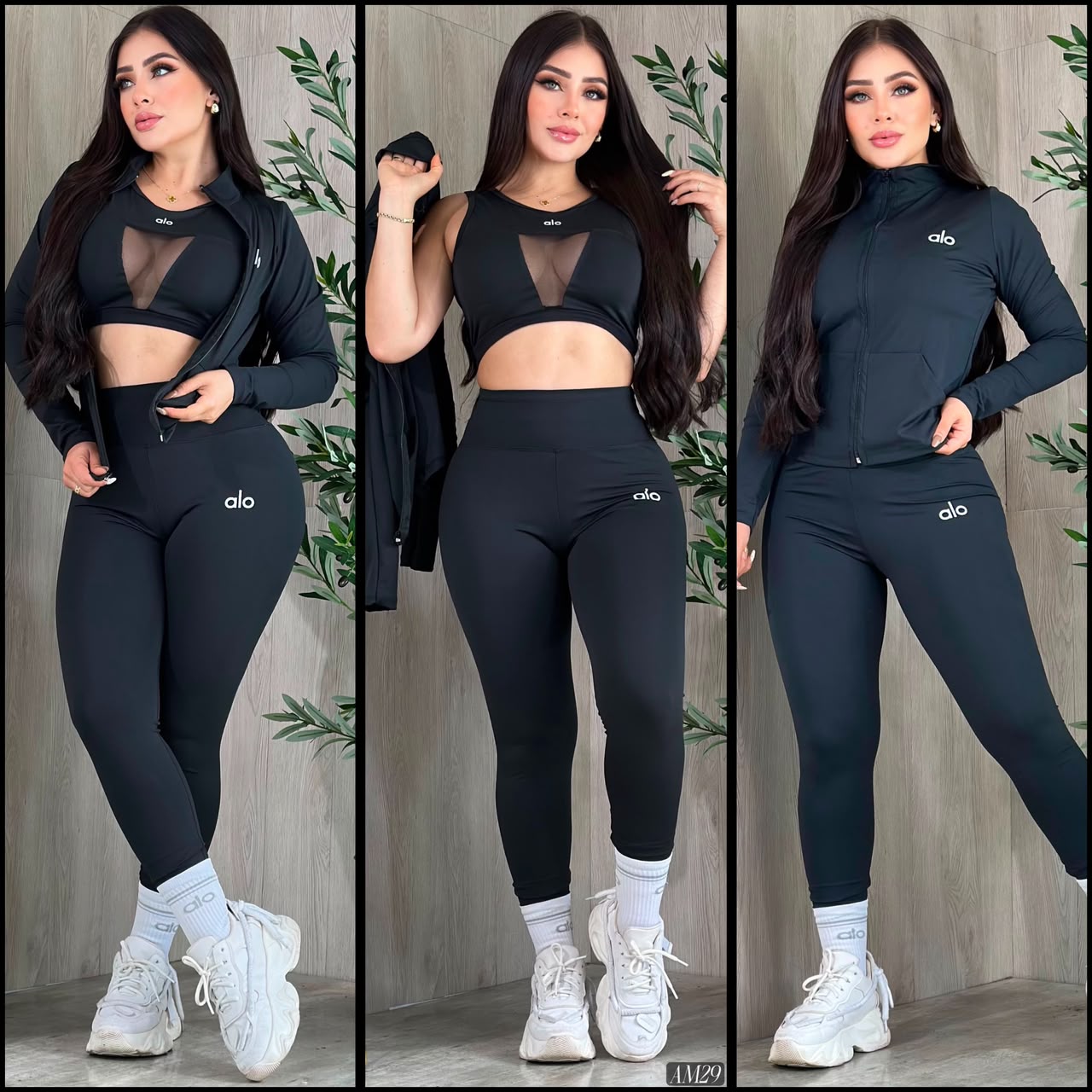 sets trio talla unica sirve S-M
