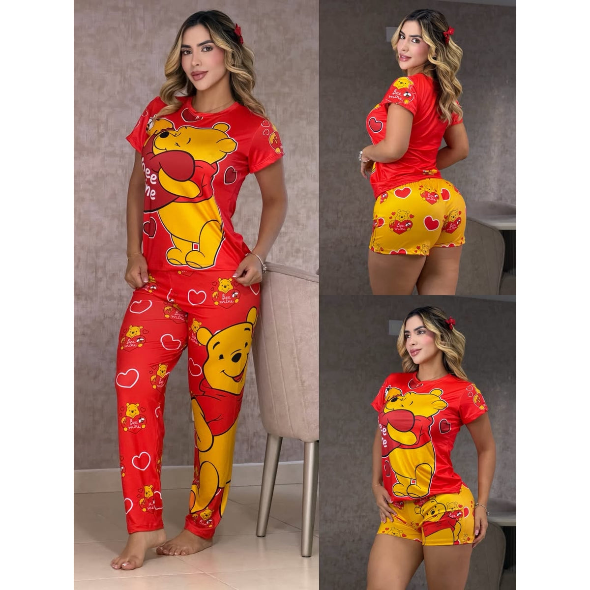 Pijama  trio talla única sirve s-m-L
