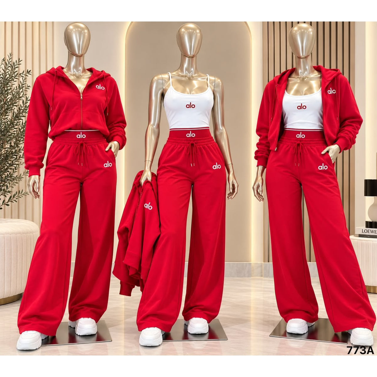 sets trio manga larga talla única sirve S-M