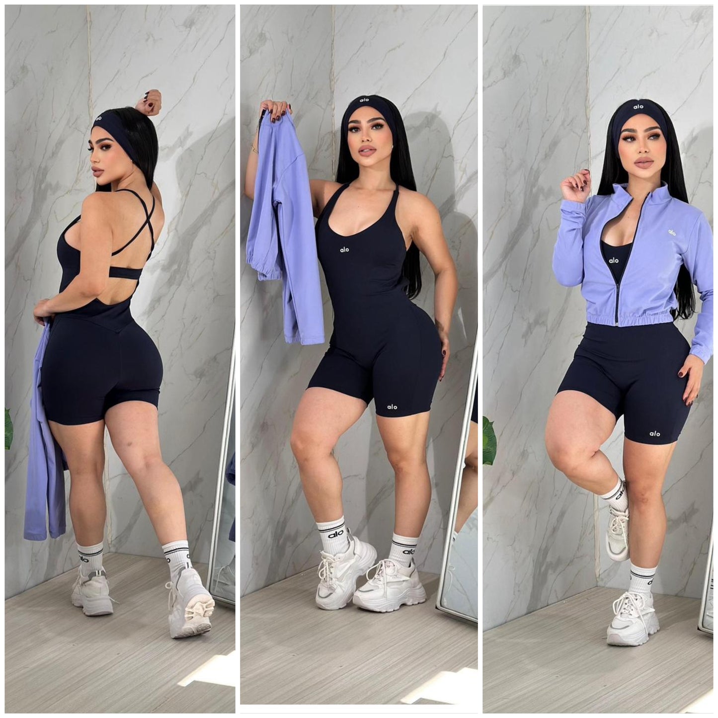 Enterizo con chaqueta y cinta talla única sirve S-M