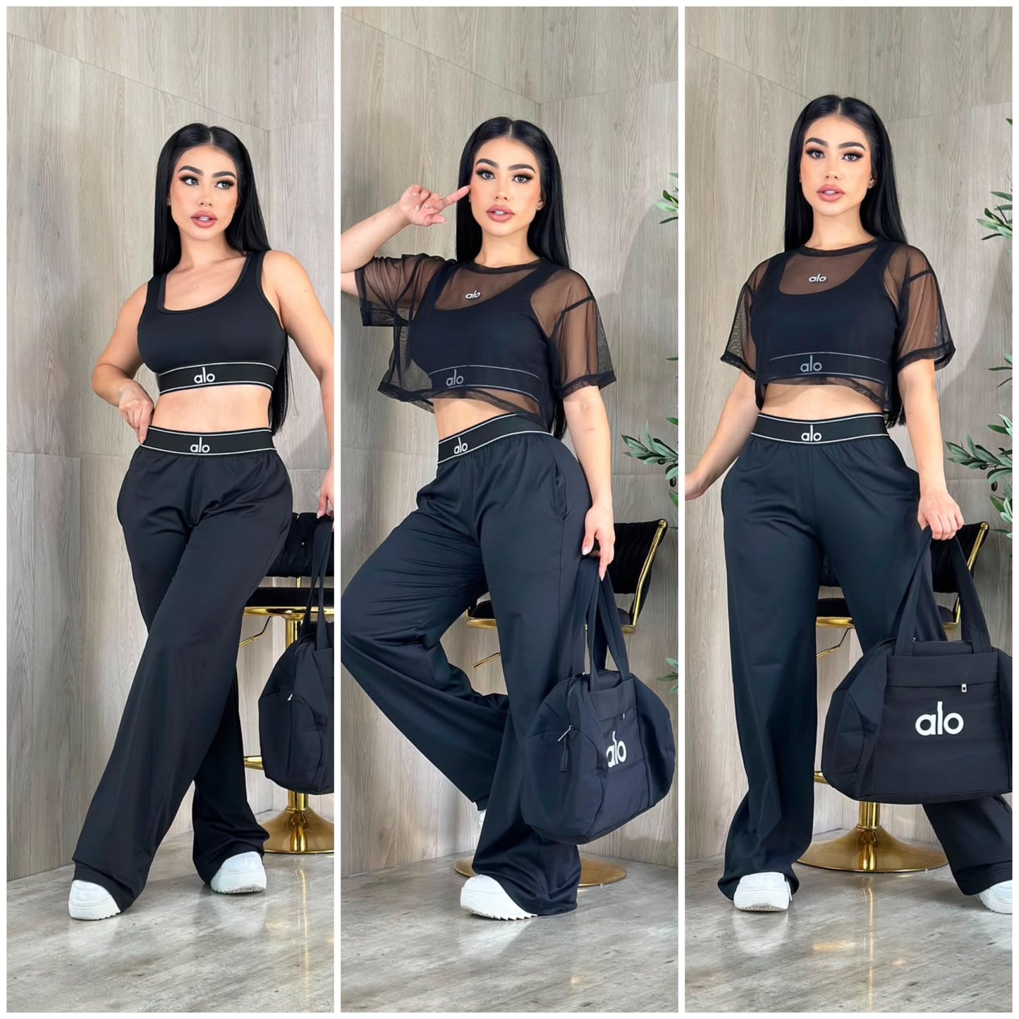 sets trio talla  única sirve S-M-L