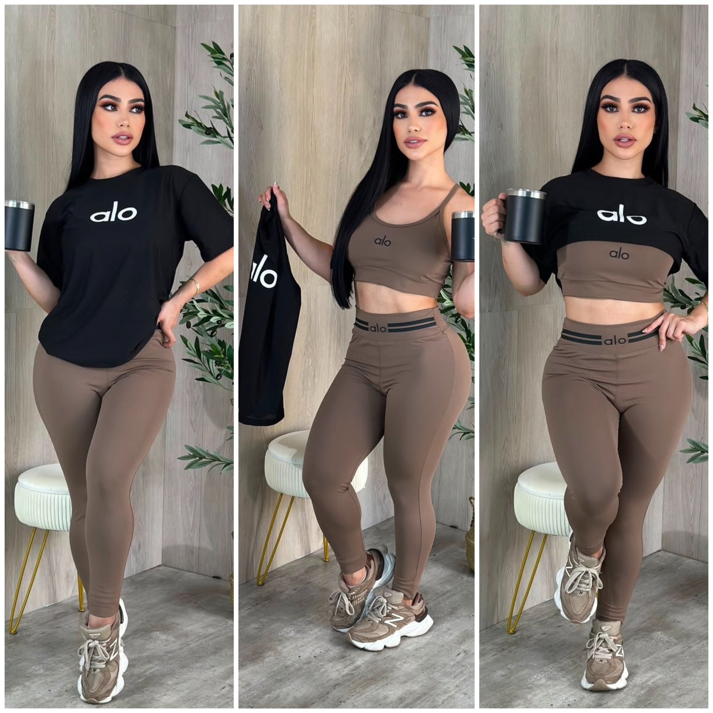sets trio talla unica sirve S-M-L