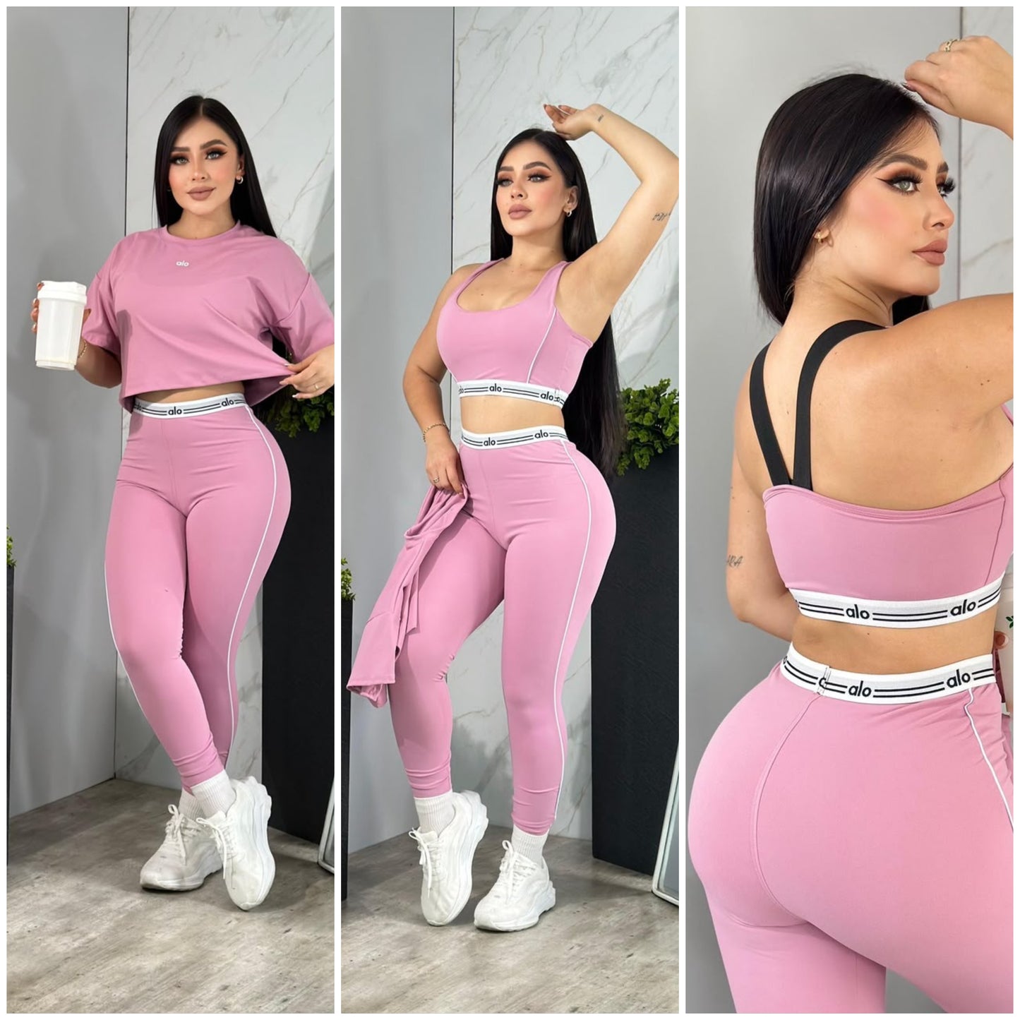 sets trio talla unica sirve S-M-L