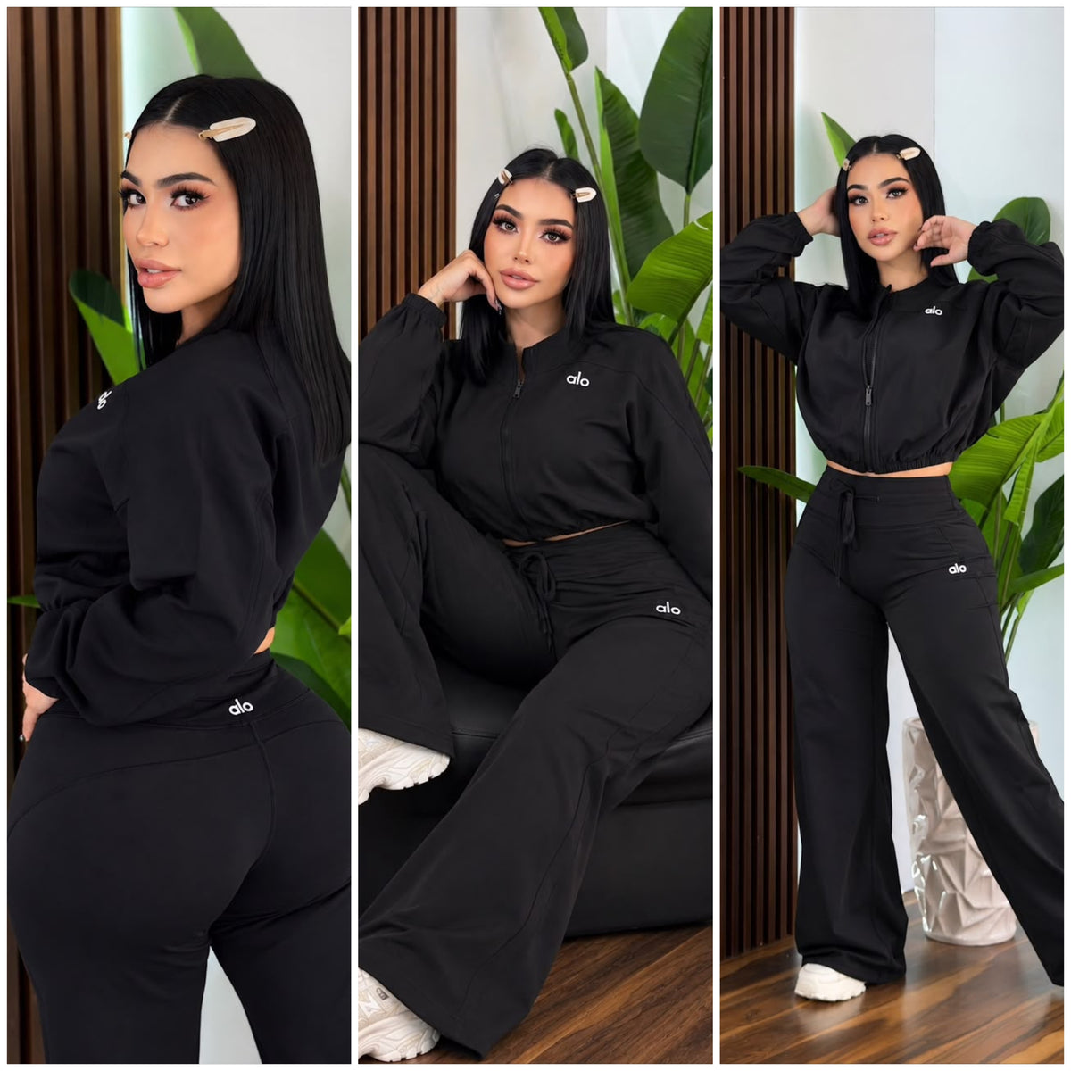 sets manga larga talla única sirve S-M