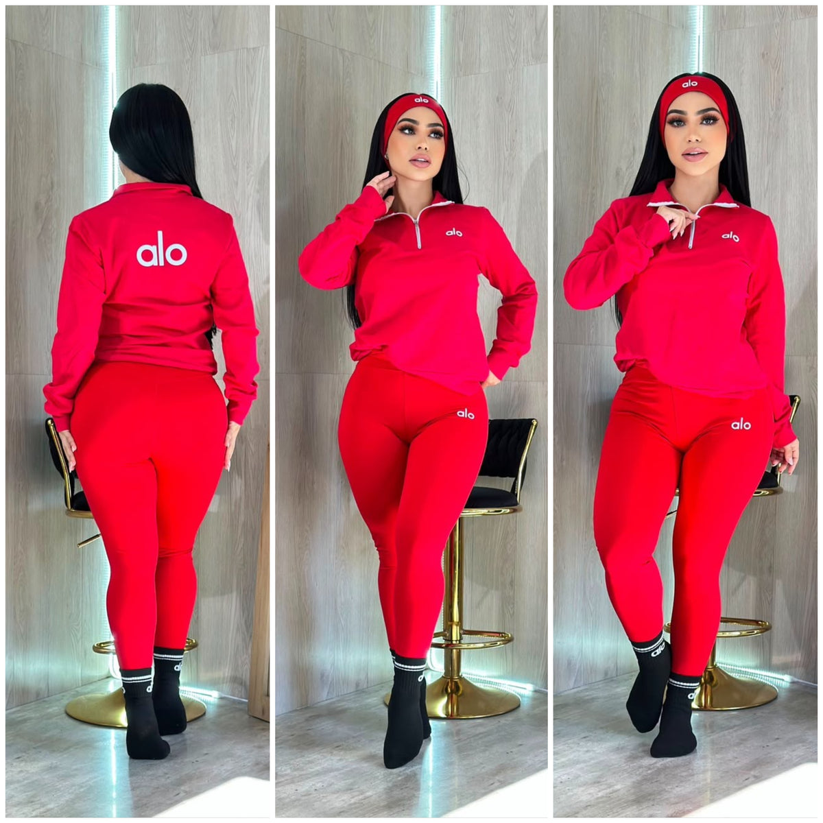 sets  manga larga con cinta  talla única sirve S-M-L