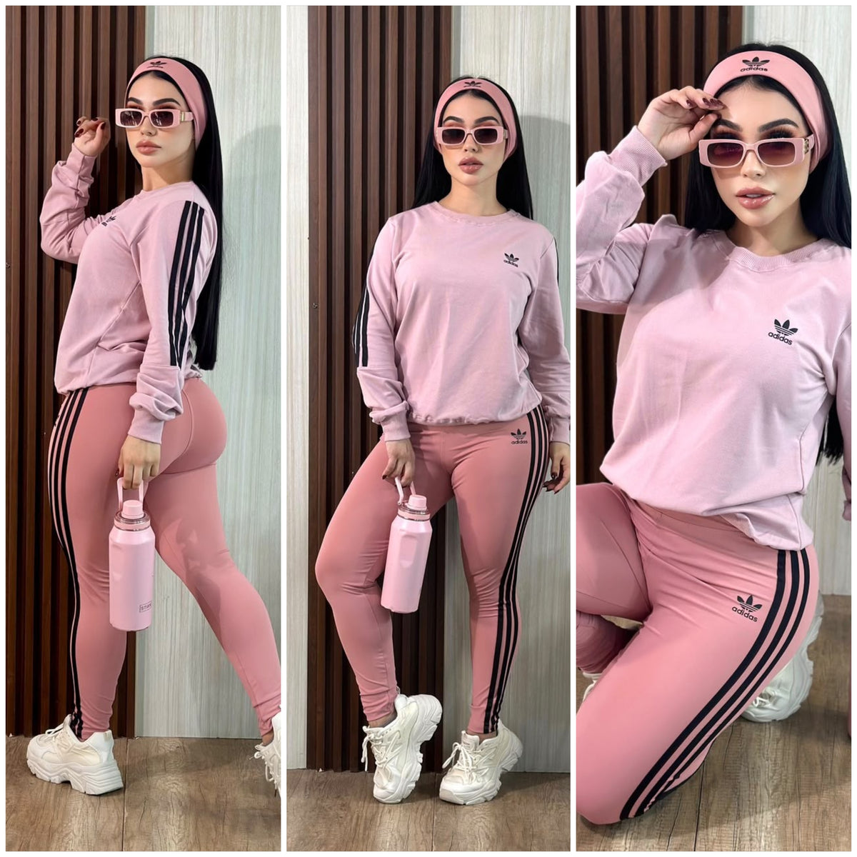 sets  manga larga con cinta  talla única sirve S-M-L