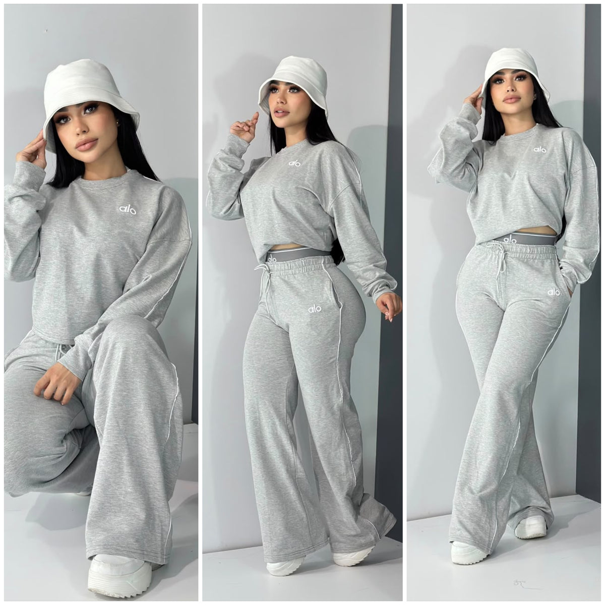 sets manga larga talla única sirve S-M-L