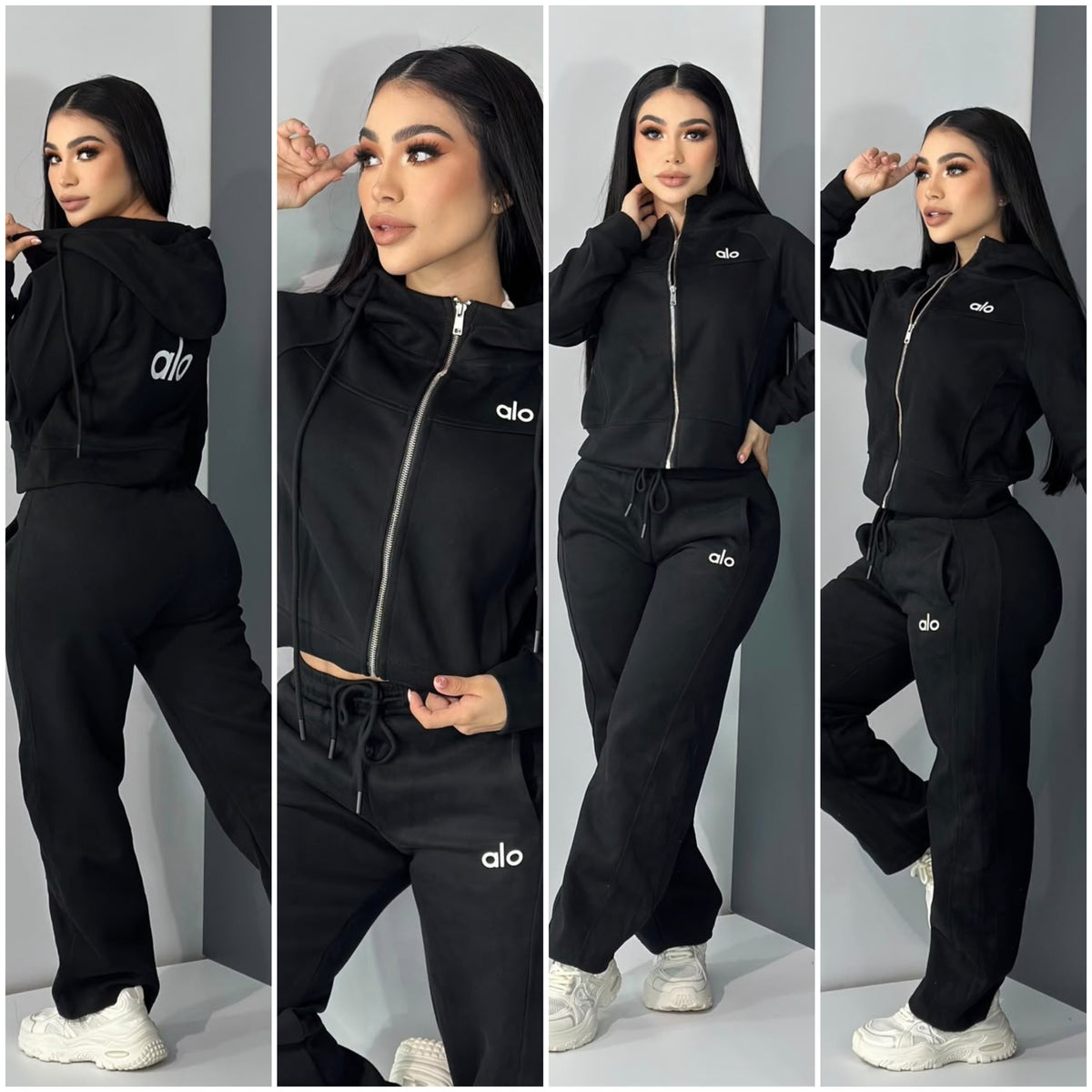 sets  manga larga talla única sirve S-M