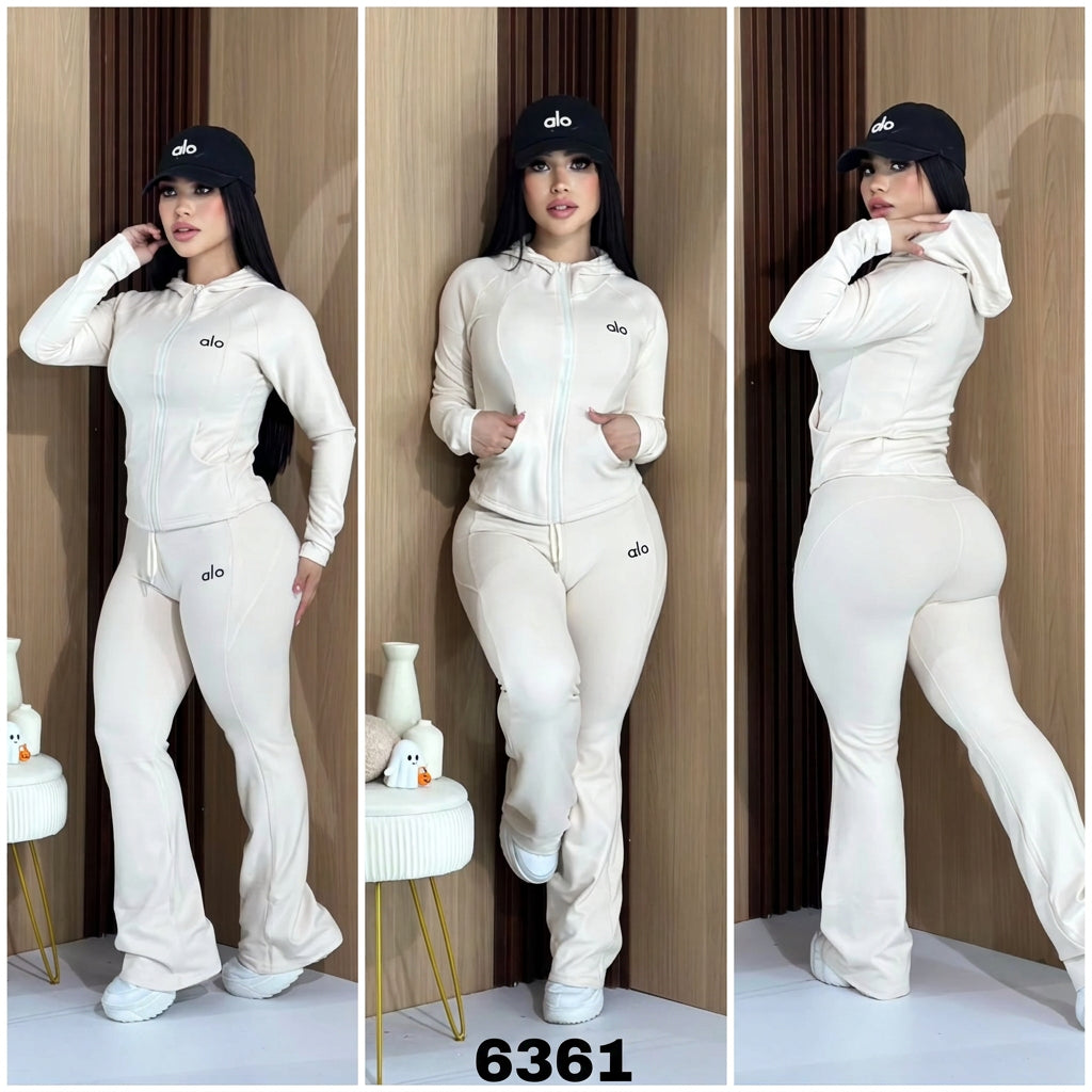 sets peludo con gorro  manga larga talla única sirve S-M