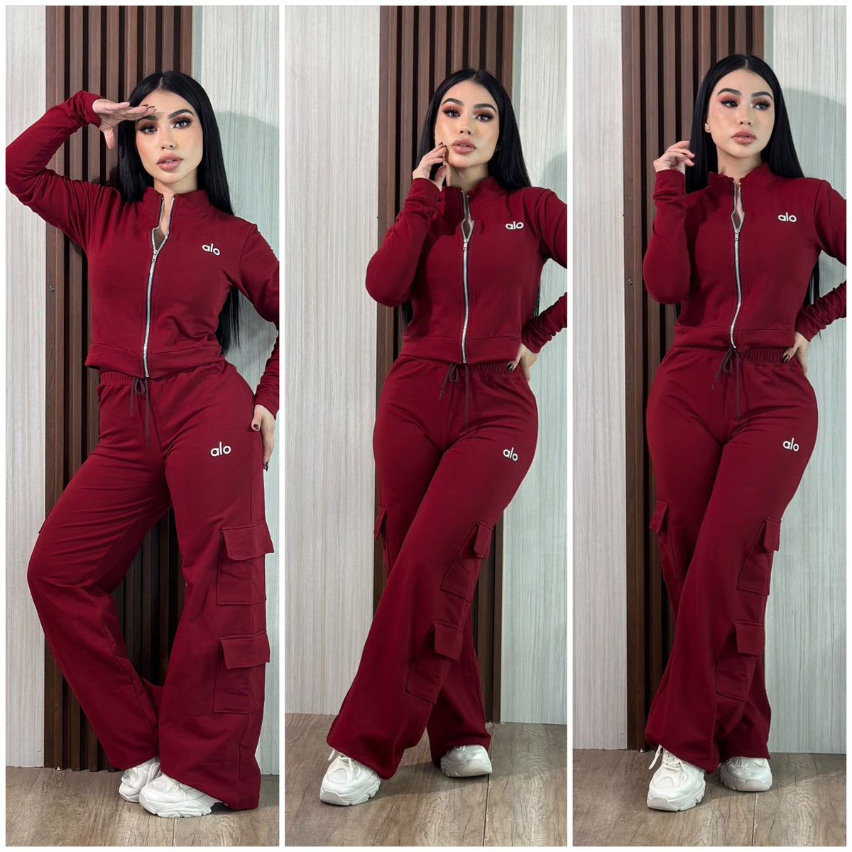 sets  manga larga talla única sirve S-M