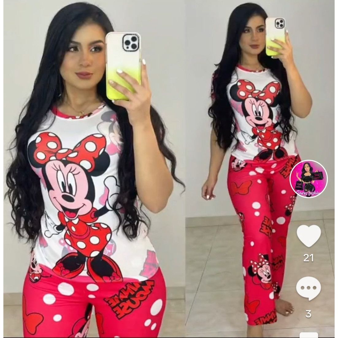 Conjuntos de pijama para mujer, tela de piel de melocotón, suave y cómoda.