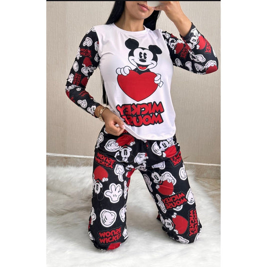 Pijamas manga larga