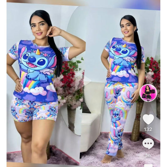 3 piece pajama sets talla L/XL