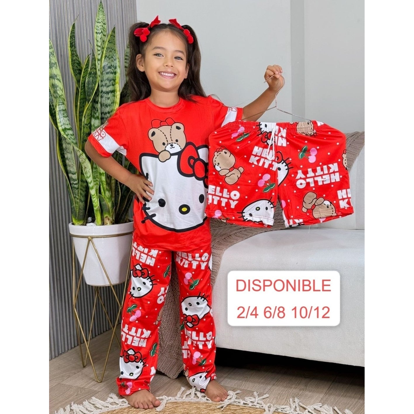 Pijama  trio de niña